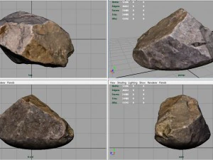real stone 9 3D Model