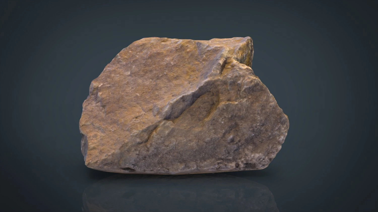 real stone 10 3D Model .c4d .max .obj .3ds .fbx .stl .blend