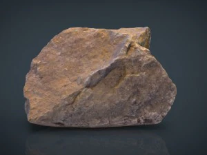 pedra real 10 Modelo 3D