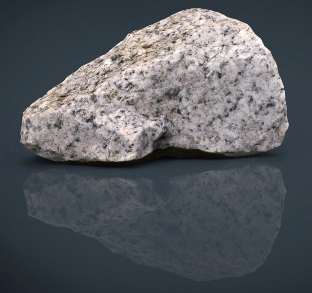 real stone 12 3D Model .c4d .max .obj .3ds .fbx .stl .blend 