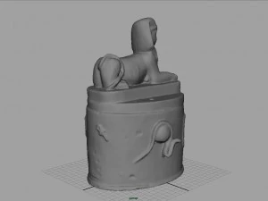 esfinge 3D Model
