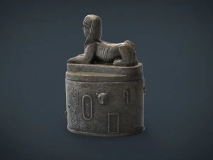 esfinge 3D Model