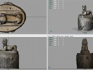 esfinge 3D Model