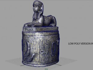 esfinge 3D Model