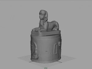 esfinge 3D Model