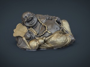 smiling buddah 3D 모델
