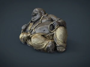 smiling buddah 3D Model