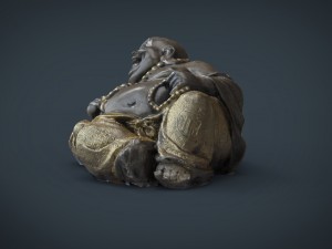 smiling buddah 3D Model