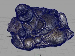 smiling buddah 3D Model