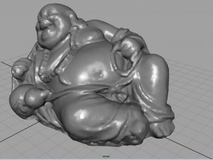 smiling buddah 3D Model
