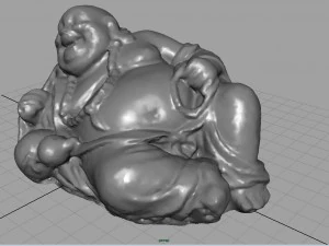smiling buddah 3D Model