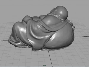 smiling buddah 3D Model
