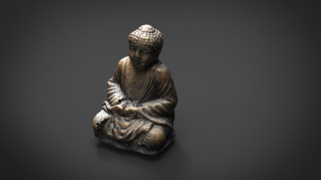 buddha Modelo 3D .c4d .max .obj .3ds .fbx .stl .blend 