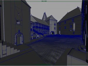 castelo de corvin Modelo 3D