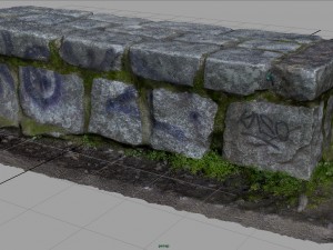 stone bench 1 3D मॉडल