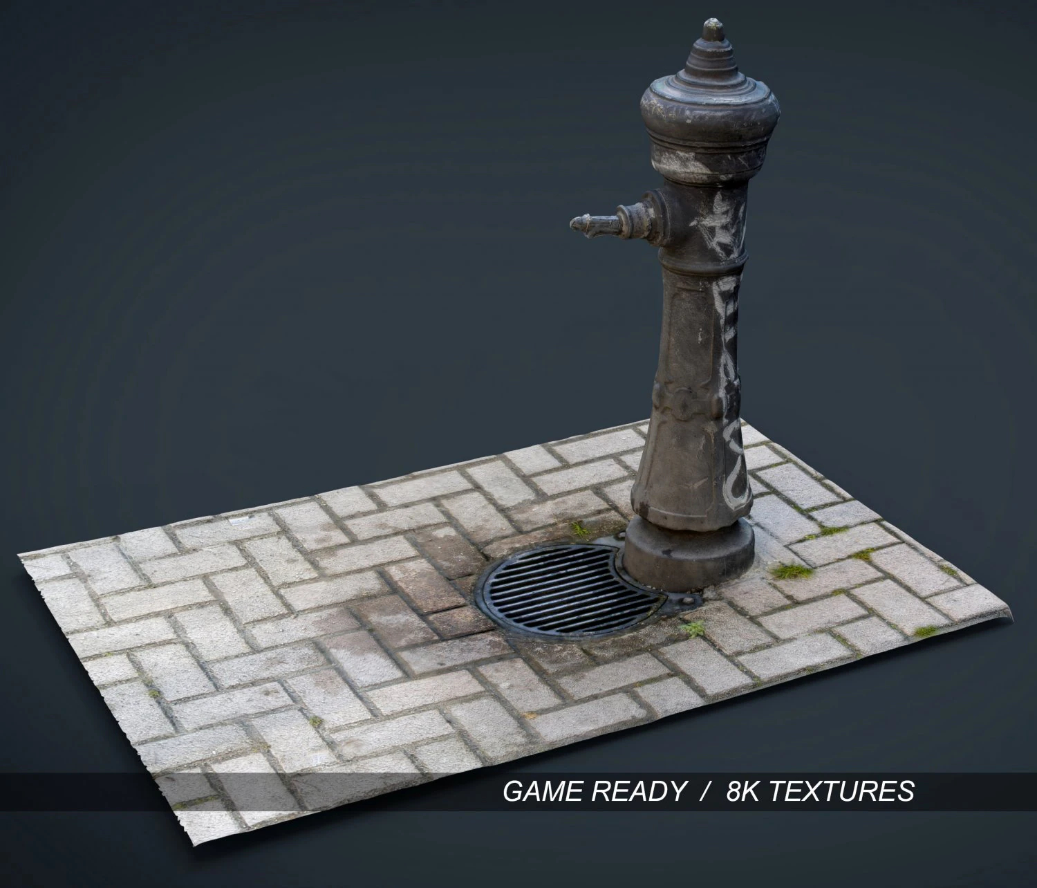 fountain 2 3D Model .c4d .max .obj .3ds .fbx .stl .blend 