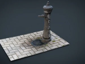 fountain 2 3D Model