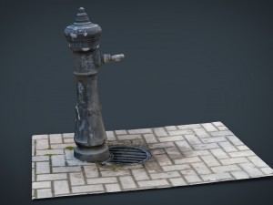fountain 2 Modello 3D