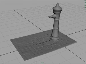 fountain 2 3D Model