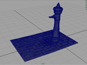 fountain 2 Modello 3D