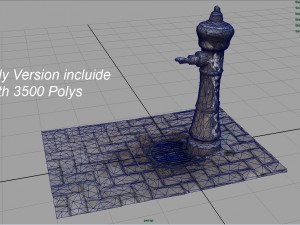 fountain 2 Modello 3D