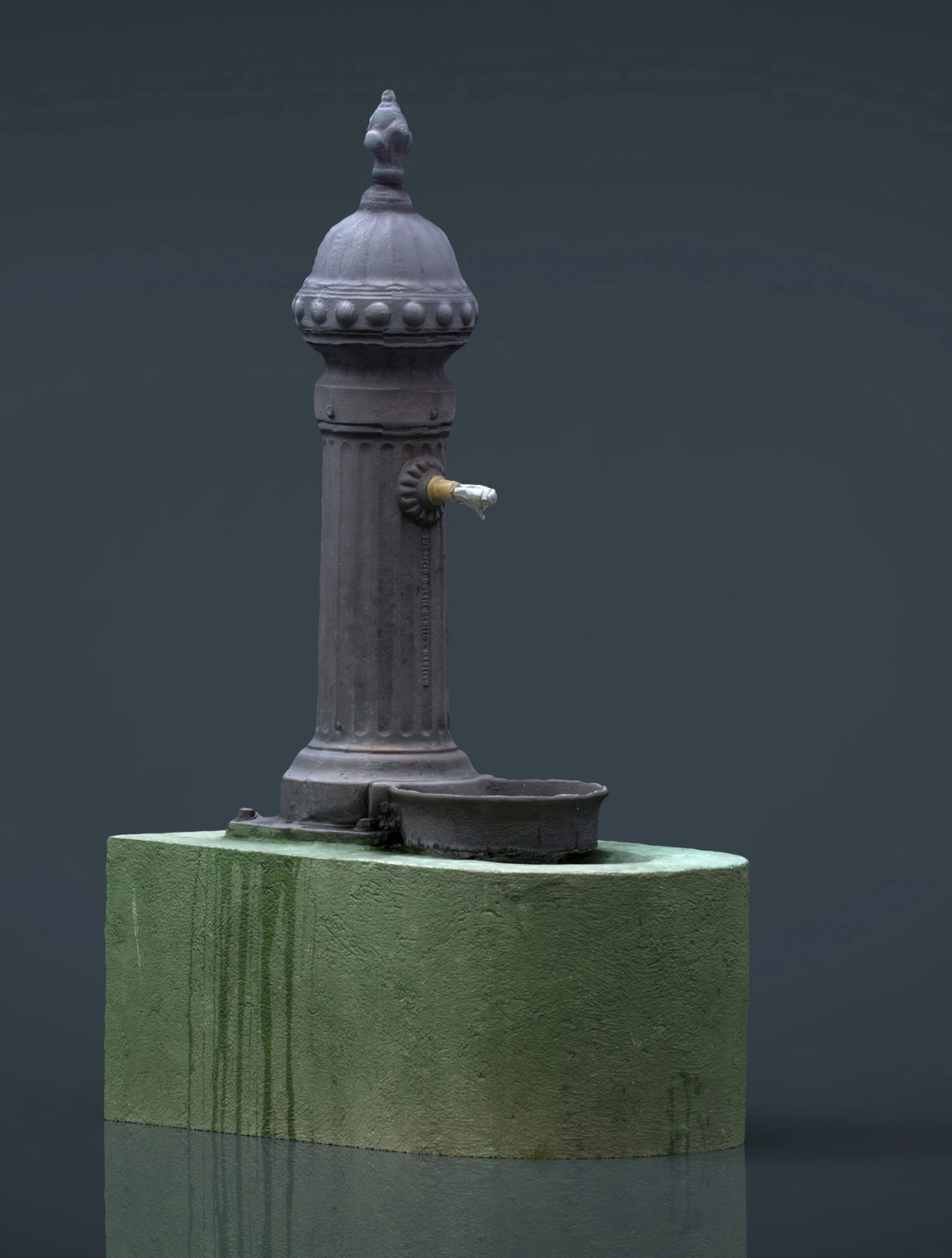 fountain 3 3D Model .c4d .max .obj .3ds .fbx .stl .blend 