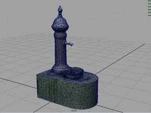 fountain 3 3D Model