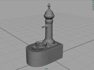 fountain 3 3D Model