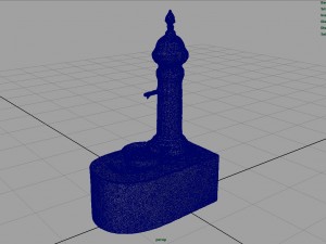 fountain 3 3D Model