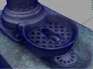 fountain 3 3D Model