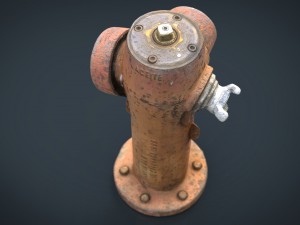 fire hydrant Model 3D