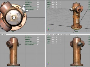 fire hydrant Model 3D