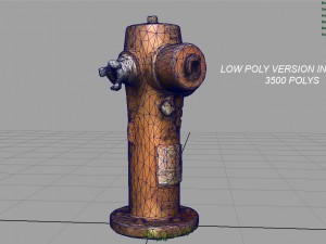fire hydrant Model 3D