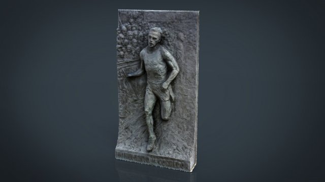 the runner monument 3D मॉडल .c4d .max .obj .3ds .fbx .stl .blend 