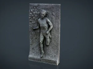 el monumento al corredor Modelo 3D