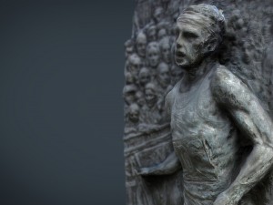 the runner monument 3D मॉडल