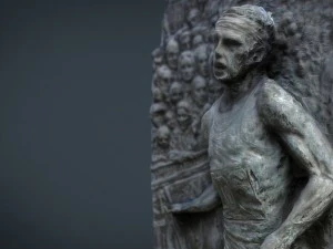 das L&auml;uferdenkmal 3D Modell