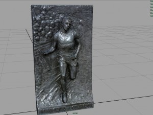 the runner monument 3D मॉडल