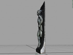 the runner monument 3D मॉडल