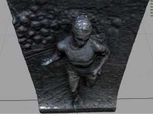 das L&auml;uferdenkmal 3D Modell