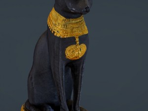 egyptian cat Modelo 3D