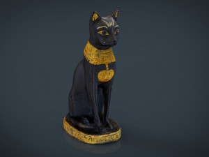 egyptian cat 3D Model