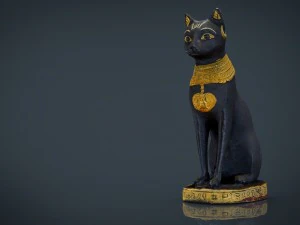 egyptian cat 3D Model
