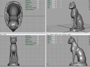 egyptian cat 3D Model