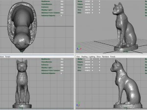 egyptian cat 3D Model