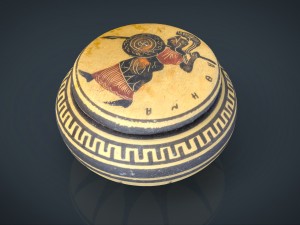 greek vase 3D 모델