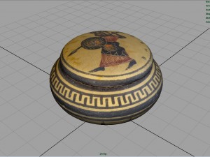 greek vase 3D 모델