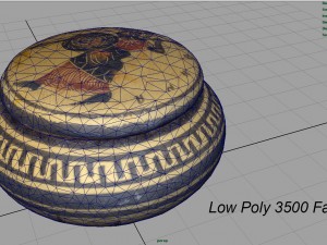 greek vase 3D 모델