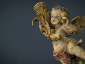 figura d'angelo Modello 3D