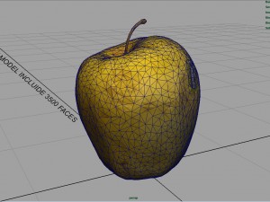 apple 3D 模型
